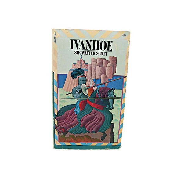 Ivanhoe by Sir Walter Scott 1972 Paperback Book Vintage Pocket Books Publishing - Picture 2 of 9